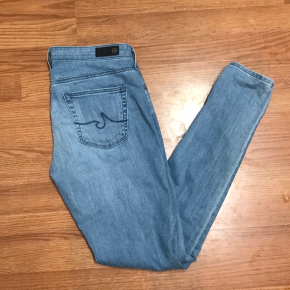 Ag Adriano Goldschmied Denim - AG The Legging Ankle Jeans Worn Once Size 28R